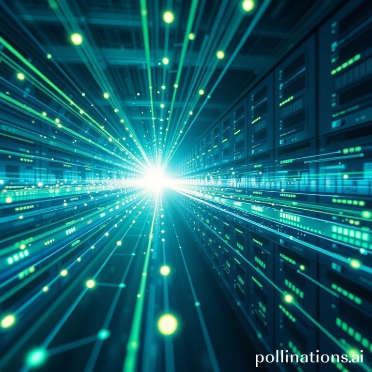 A dynamic visual representation of high-speed data transfer through a network of interconnected global servers, depicted as glowing nodes and lines. The image emphasizes speed and efficiency with streaks of light, sleek blue and green color scheme, futuristic, illustrating robust server infrastructure and fast connectivity, ultra realistic, highly detailed, 8k quality, photorealistic.