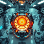 A futuristic, sleek fusion reactor glowing with internal energy, surrounded by advanced scientific instruments and engineers in a clean lab environment, dramatic lighting, highly detailed, 8k quality, conceptual art, photorealistic