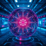 futuristic glowing sphere representing an advanced AI model named 'Catalyst,' with intricate neural network patterns emanating from its core, surrounded by flowing data streams and holographic interfaces in a clean, high-tech research lab setting, deep blues and purples, cinematic, ultra realistic, highly detailed, 8k quality, photorealistic